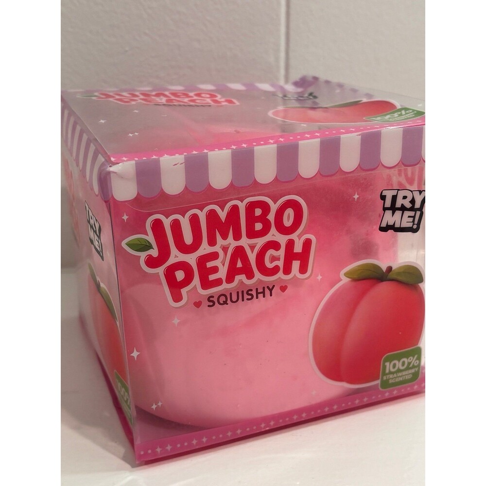 Jumbo Squishy Peach Viral sensory toy squish